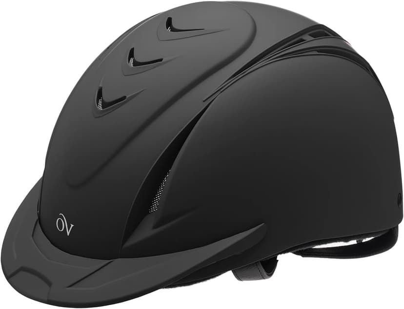 OVATION Adult Deluxe Schooler Riding Helmet - Lightweight Breathable Adjustable Equestrian Safety Helmet w/Removable Liner