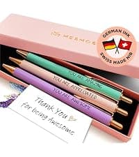 MESMOS Graduation Gift for Him 2026, 3pc Luxury Pen Set, German Ink & Swiss Nib, College and High School Graduation Gifts for Boys, Masters Grad Gift for Him, Men, Male, Son, Dad, Boys B0DNM6QZ8F
