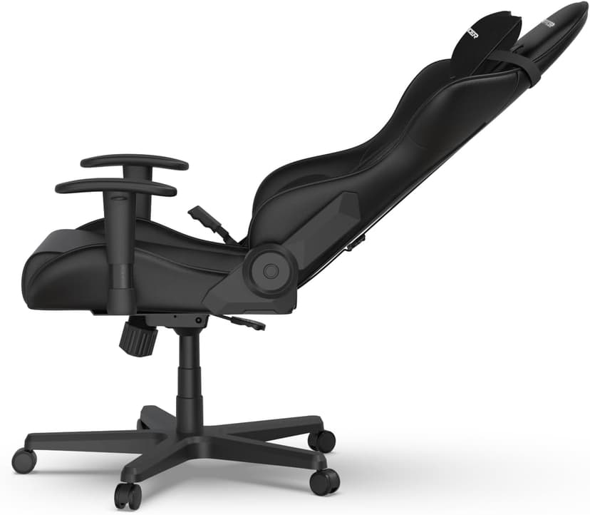 DXRacer Formula L Ergonomic Gaming Chair for Adults, Reclining Video Office Computer Chair with Lumbar Support and Headrest, Racing Style Height Adjustable (PVC Synthetic Leather, Zero)