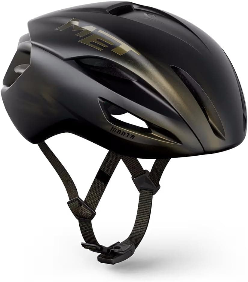 MET Manta MIPS Aero Road Bike Helmet | Lightweight Aerodynamic Cycling Helmet for Adults, Internal Air Channeling, MIPS-C2 Tech, Sunglasses Port