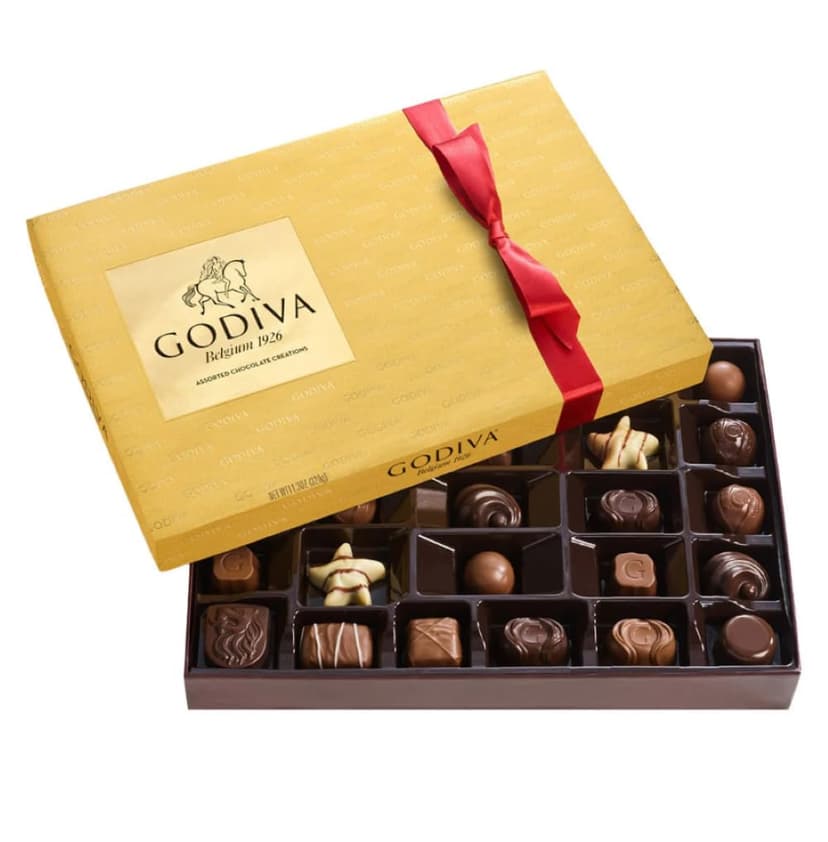 Godiva Premium Assorted Chocolates, 27-count B0FR9VHK44
