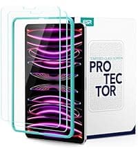 ESR for iPad Pro 12.9 Case (6th/5th Generation, 2022/2021), Removable Magnetic Cover, Adjustable Portrait/Landscape Stand with Raised Display View, 9 Standing Angles, Shift Series, Brown