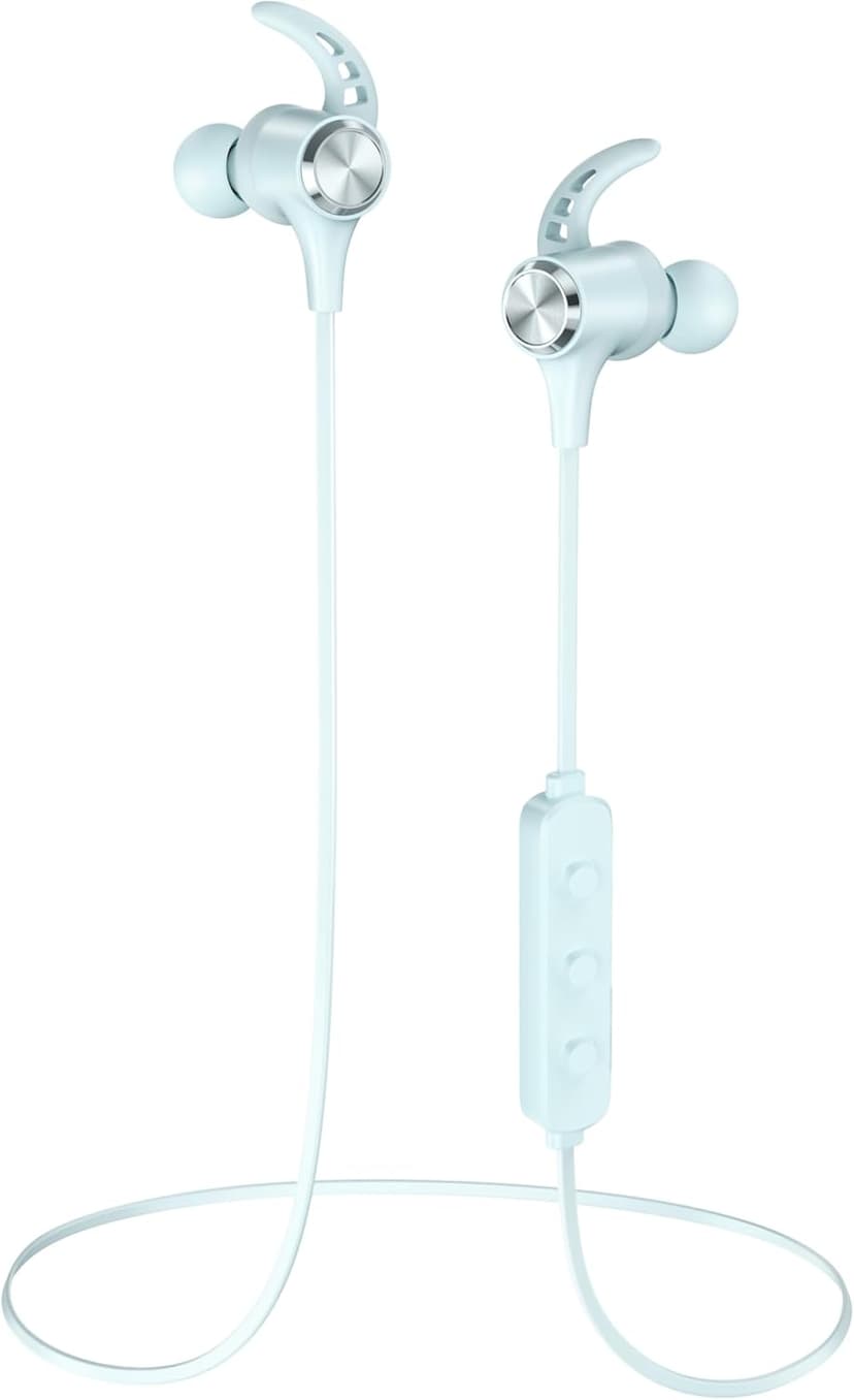 Wireless Headphones, Hsoipn Bluetooth 5.2 Stereo aptX Wireless Earbuds Bass Bluetooth Earbuds Bulit-in Mic with 16H Playtime, Magnetic, IPX7 Waterproof Perfect for Sport, Gym