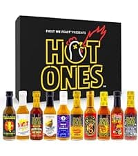 Hot Ones Hot Sauce Challenge - Season 30 - Hot Sauces Gift Sets - Variety Pack - Made with Natural Ingredients - Unique Small Batch Sampler Gift Set - 5 fl oz Bottles (10-Pack) B0GVVYMJKM