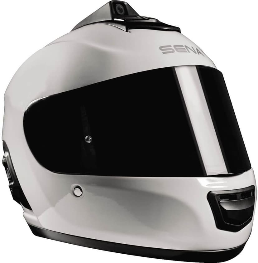Sena MO-PRO-GW-M-01 Multi Momentum Pro Dual Bluetooth Camera Helmet Glossy White Md
