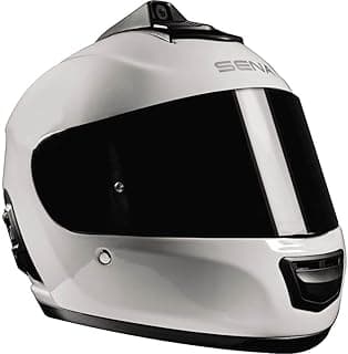 Sena MO-PRO-GW-M-01 Multi Momentum Pro Dual Bluetooth Camera Helmet Glossy White Md