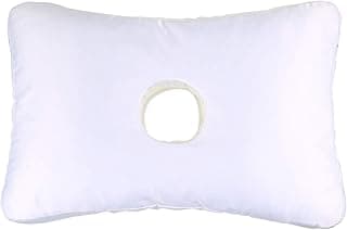 pinklilycare Pillow with a Hole for CNH and Ear Pain Ear Inflammation Pressure Sores Side Sleeping Pillow Ear Guard Pillow