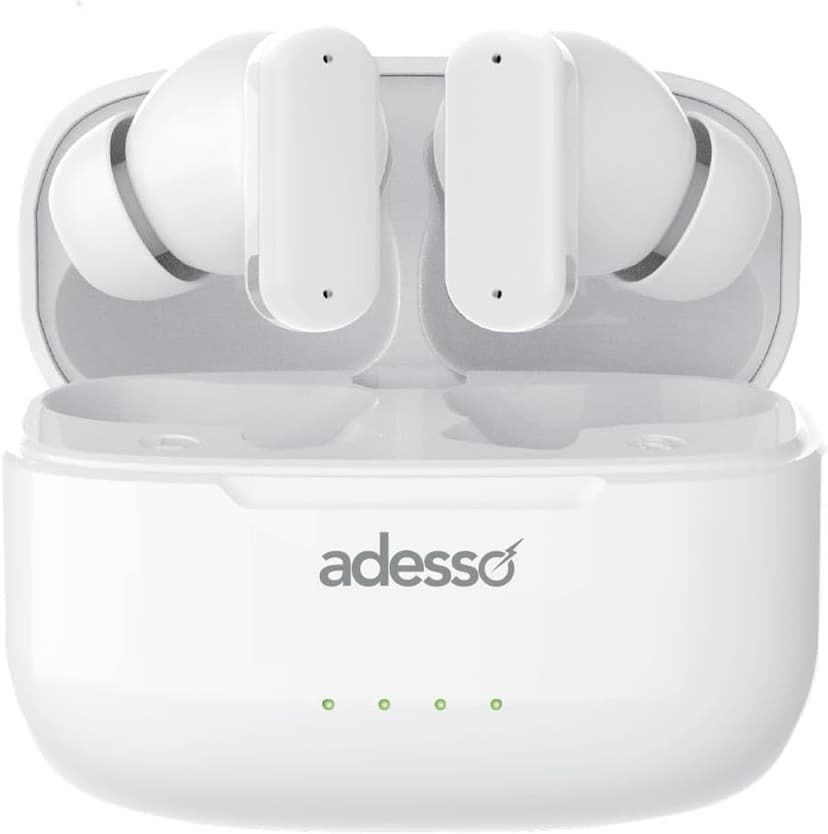 ADESSO Xtream T2 Bluetooth Wireless Earbuds with ANC and Built-in Microphone