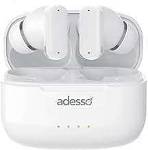 ADESSO Xtream T2 Bluetooth Wireless Earbuds with ANC and Built-in Microphone