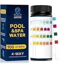 Phosphate Test Kit for Pool,50 Strips Phosphate Test Strip Quick and Accurate Swimming Hot Tub and Spa Water Testing