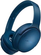 Bose QuietComfort Headphones - Wireless Bluetooth Headphones, Active Over Ear Noise Cancelling and Mic, USB-C Charging, Deep Bass, Up to 24 Hours of Playtime, Twilight Blue - Limited Edition Color