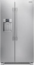 Frigidaire Professional 36 in. 22.3 cu. ft. Counter Depth Side-by-Side Refrigerator in Stainless Steel with CrispSeal Technology