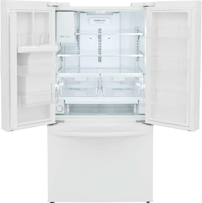 Frigidaire FRFS2823A 36 Inch Wide 27.8 Cu. Ft. French Door Refrigerator with External Ice and Water Dispenser - White