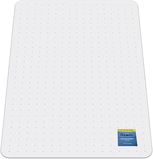 Azadx Heavy Duty Office Chair Mat for Carpet 32" x 48" Hard Material Chair Mat for Carpeted Floor Slip Resistant Carpet Protector for Home Office Easy Glide Desk Floor Mat for Office Chair on Carpets