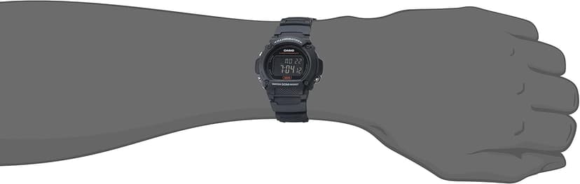 Casio W219H Series | Men’s Digital Watch | 50M WR | LED Illuminator | 100 SEC Chronograph | 1/100 SEC Stopwatch | Daily Alarm | Hourly Time Signal | Auto Calendar | 7 Year Battery