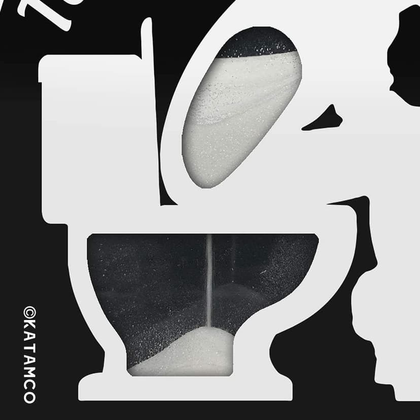 Katamco The Original Toilet Timer (Classic), As Seen on Shark Tank. Funny Gift for Men, Husband, Dad, Son, Birthday, Christmas, Father's Day.