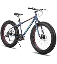 HILAND 20 Inch 26 Inch Mountain Bike for Women Girl, Lock-Out Suspension Fork, Aluminum Frame, Adult Ladies Mens MTB Bicycle