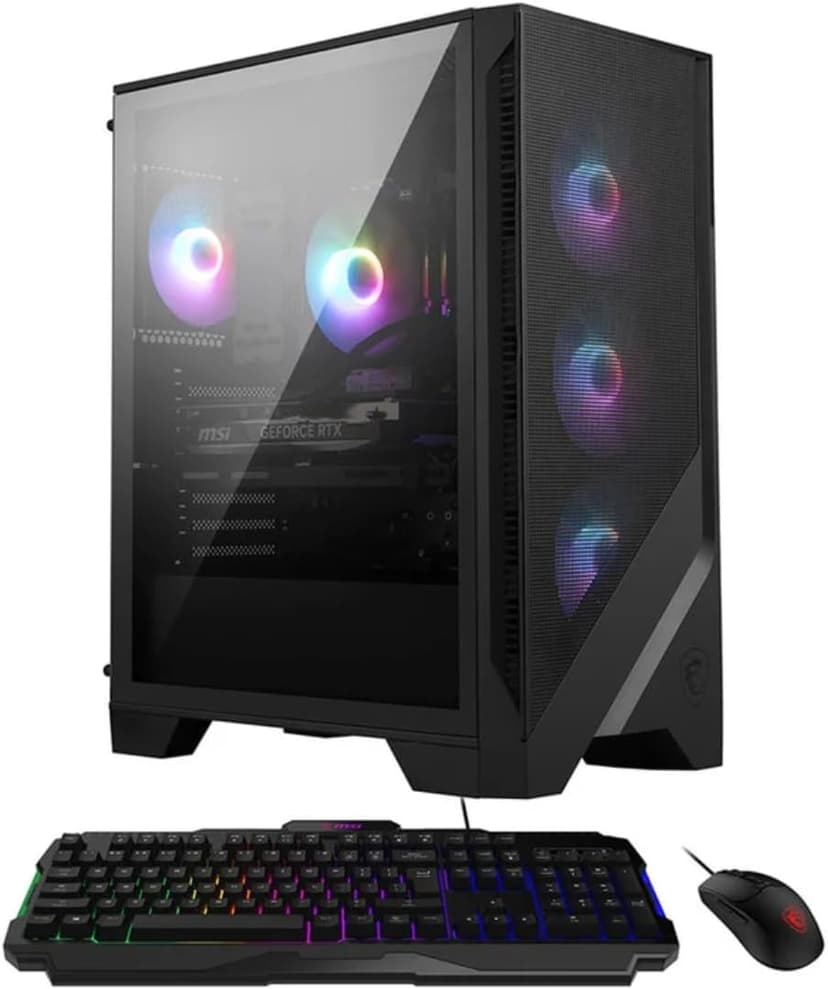 msi Codex R2 AI 2nd AI Gaming Desktop PC (Intel Ultra 7-265, GeForce RTX 5060 Ti 8GB GDDR7, 32GB DDR5, 2TB PCIe SSD, Win 11 Pro) w/USB-C Dock