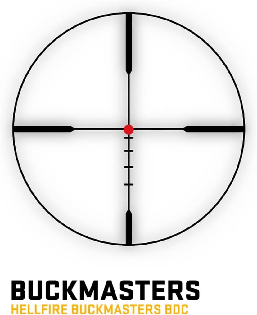 SIG SAUER Buckmasters 3-12x44mm 1" Tube Second Focal Plane/SFP/F2 Durable Shockproof Waterproof Fogproof Black Riflescope