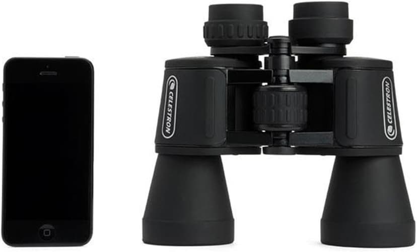 Celestron – UpClose G2 10x50 Binocular – Multi-Coated Optics for Bird Watching, Wildlife, Scenery and Hunting – Porro Prism Binocular for Beginners – Includes Soft Carrying Case