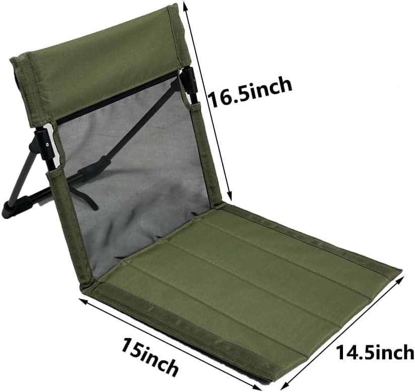 Verveens Portable Poolside Chairs with Mesh Backrest,Lightweight Foldable Beach Chairs with Carry Bag for SwimmingPool Sunbathing Camping Picnic Lawn Road Trips