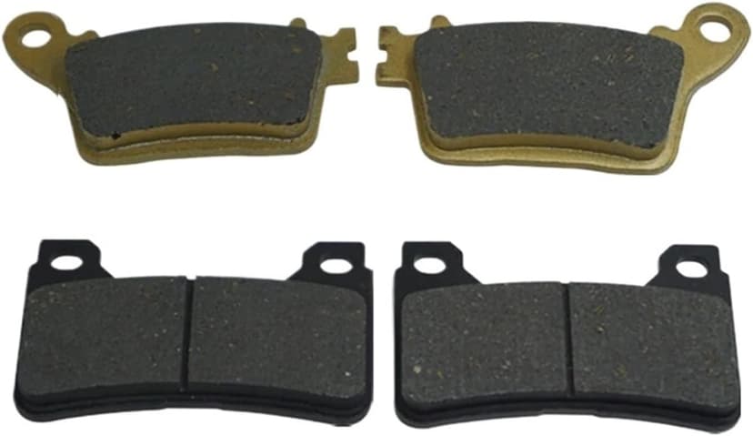 Front And Rear Brake Pads For Motorcycle Models 2006-2016 1000cc Sport Bikes 2009-2016 Adjustable Performance Brake Components(GRAY)