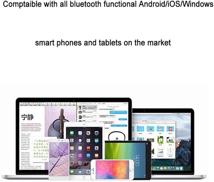 NVAHVA Bluetooth Earbud 10 Hrs Playtime, Single Wireless Earphone, Mini Hands-Free Mic Car Headphone, Truck Drivers Headset, Cell Phone Bluetooth Earpiece for iOS Android Smart Phones PC TV Audiobook