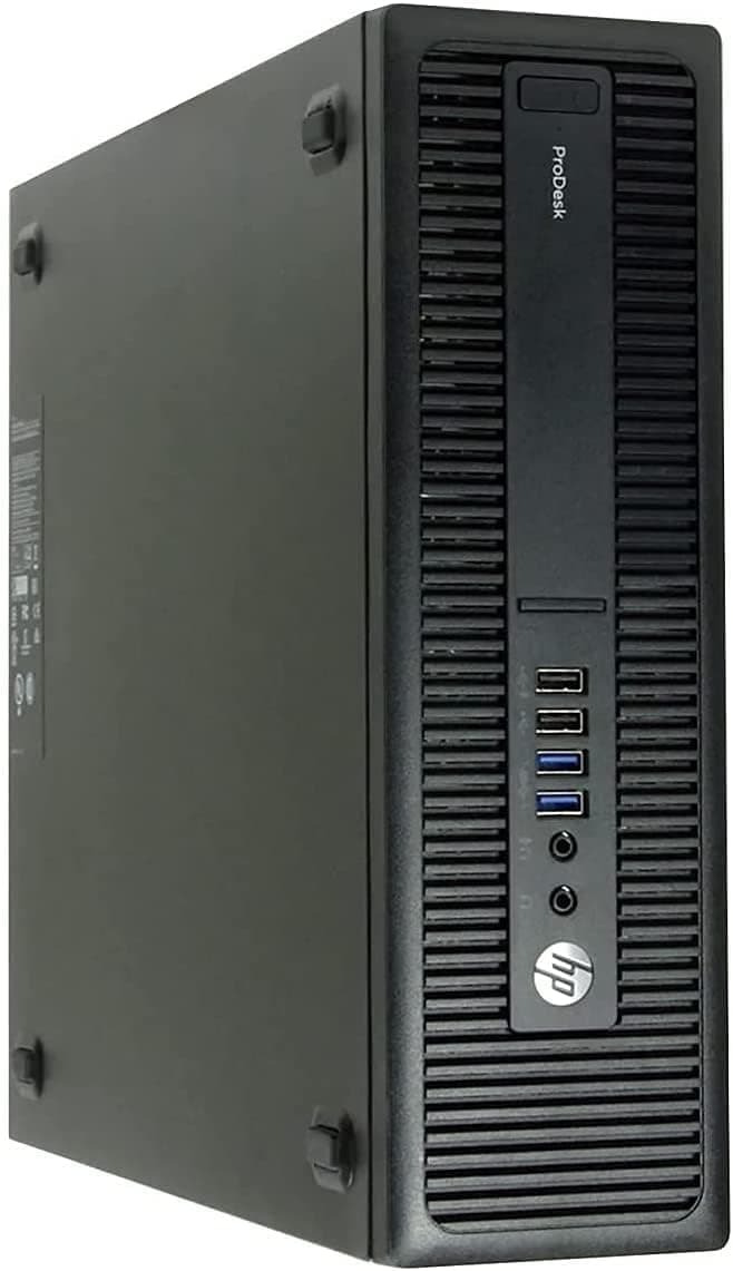 HP ProDesk 600 G1 SFF Intel Core i5-4590 3.30GHz 16GB DDR4 500GB HDD Intel HD Graphics 4600 Desktop PC Refurbished Window 10 Professional (Renewed)