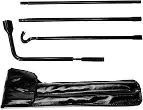 Tire Removal Replacement Kit Spare Tire Removal Tool Kit Fit For Toyota Tire Lug Wrench Handle