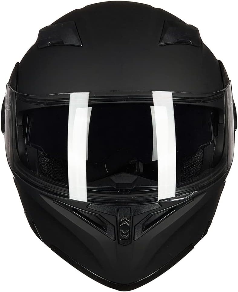 ILM Motorcycle Dual Visor Flip up Modular Full Face Helmet DOT Model 902/902L