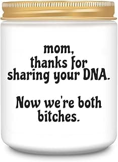 Funny Birthday Gifts for Mom,Mom Gifts from Daughter Son,Unique Mothers Day Thanksgiving Christmas Gift Lavender Scented Candles for Women