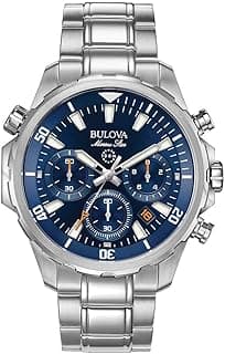 Bulova Men's Marine Star Series B Stainless Steel 6-Hand Chronograph Quartz Watch, 100M