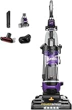 Eureka Powerful Lightweight Upright Vacuum Carpet and Floor, PowerSpeed NEU202 with Automatic Cord Rewind, Purple
