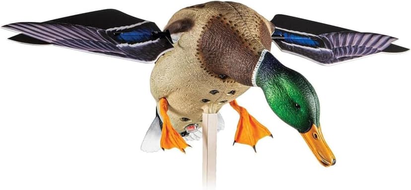 Avian-X Powerflight Smart Motion Mallard Spinning Wing Duck Decoy, Ideal for Hunting, Outdoor, Wasp, Deer, Bee Deterrent, Fake Call, Animal Scare