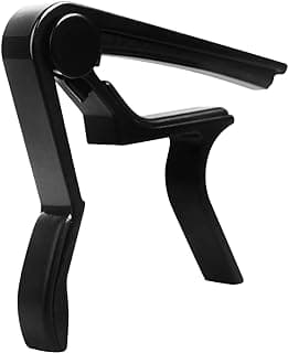 Guitar Capo, 6-String Acoustic & Electric Guitar Capo,Capo for acoustic guitar(Black)