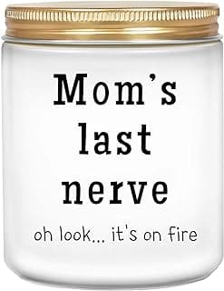 Lacrima Gifts for Mom - Birthday Gifts for Mom from Daughter Son, Lavender Candle