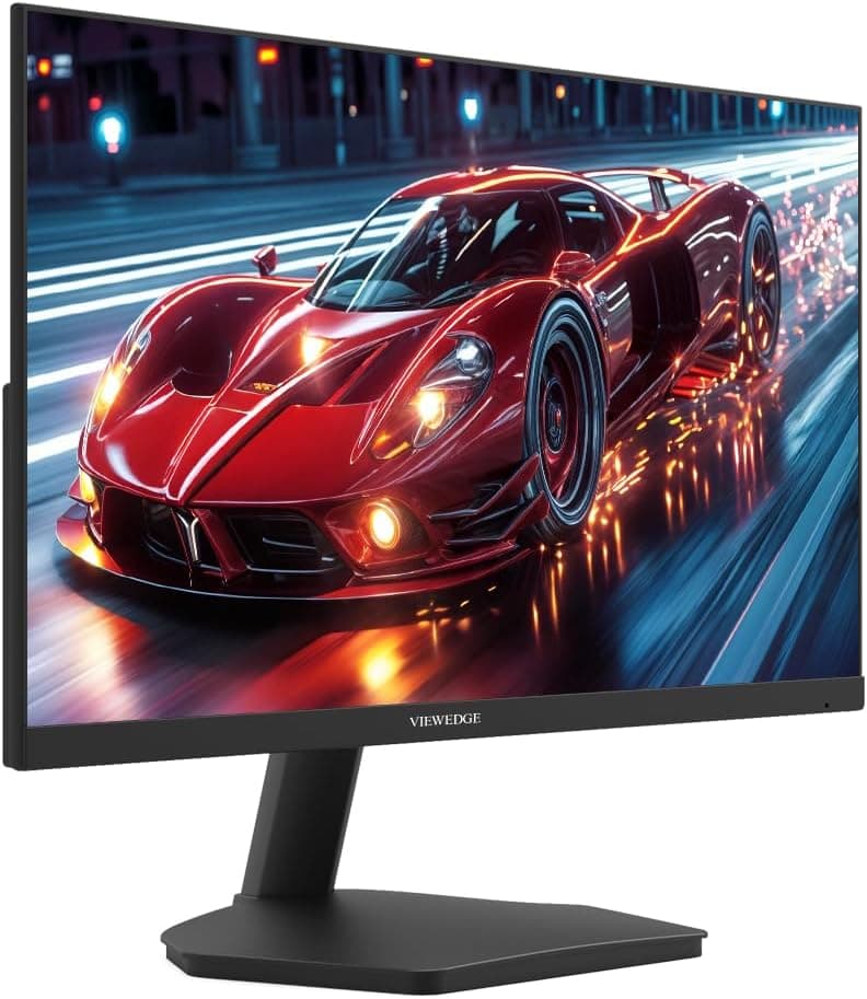 Viewedge Gaming Monitor 27 Inch FHD 144hz, 1ms IPS 1080p Computer Monitor with 110% sRGB, Bluelight Filter, HDMI & VGA Port, Support Freesync and Wall Mount