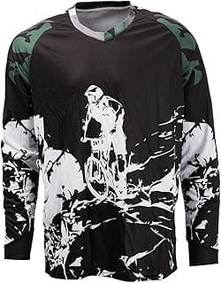 Weimostar Men's Cycling Jersey MTB T Shirt Long Sleeve Mountain Bike Motorcycle Outdoor Bicycle Clothes