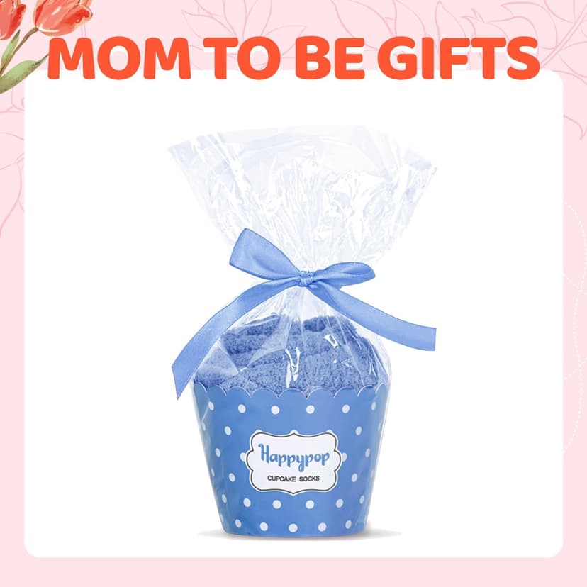 HAPPYPOP Pregnant Mom Gifts - Maternity Socks for Expectant Mothers, Thoughtful Choices for IVF Journeys B0CPXZW417