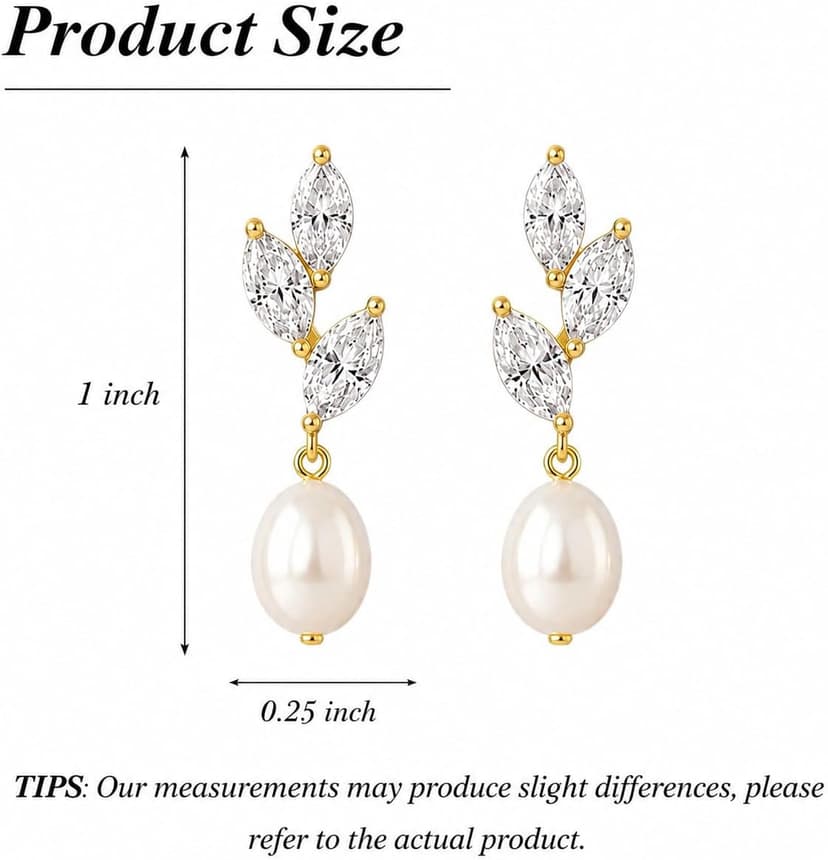 Bridesmaid Earrings Set of 4/6/8, Bridesmaid Proposal Gifts, Gold Knot Pearl Drop Earring with Proposal Cards,Ready to Gift Bridal Party Jewelry for Bridesmaids, Maid of Honor, Wedding Thank You Gift B0GKNZK8N2