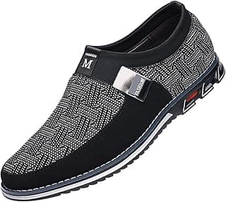 Veslexth Veslesth Men Casual Shoes Sneakers Loafers Comfort Walking Shoes Fashion Driving Shoes Luxury Leather Shoes for Male Business Work Office Dress Outdoor