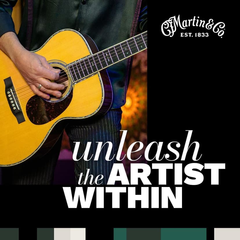 MARTIN Authentic Acoustic Guitar Strings - Lifespan 2.0 Treated