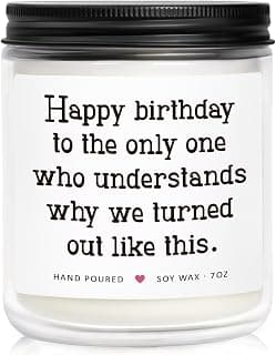 Sister Birthday Gifts from Sisters, Sisters Gift from Sister Brother, Birthday Gifts for Sister Adult, Big Sister Gift, Best Friend Bday Presents for Women, Sister Bday Candle 7oz B0F66H9ZG8