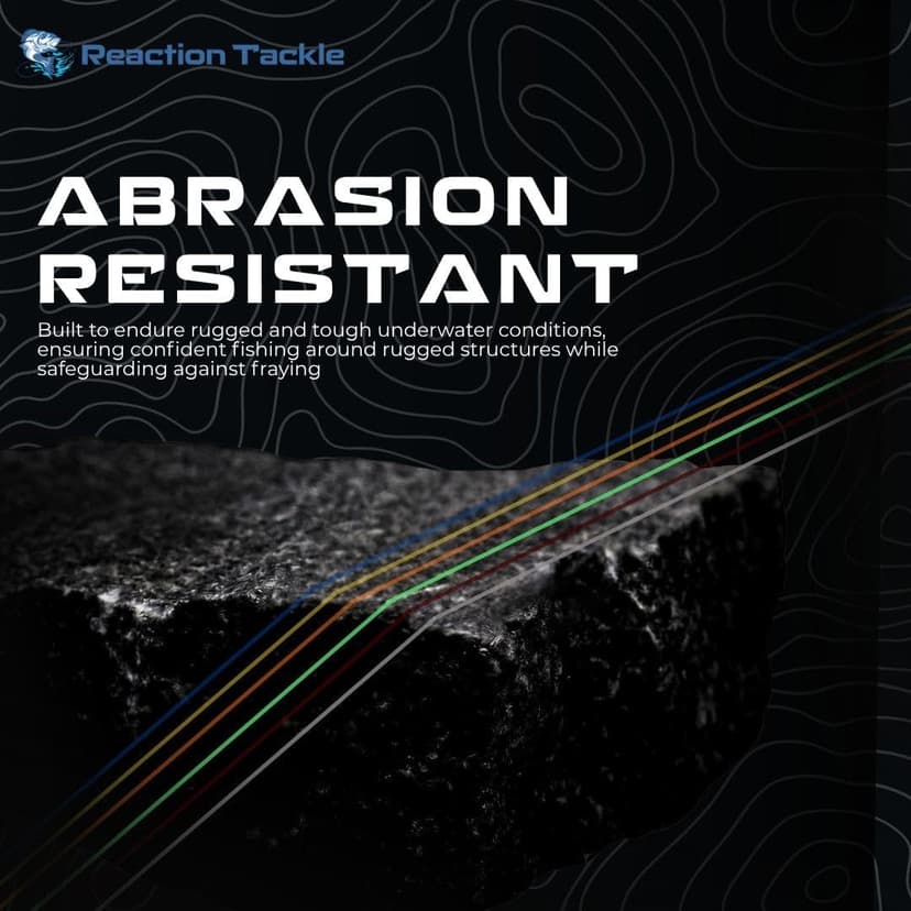 Reaction Tackle Monofilament Fishing Line - Premium Nylon Mono Line, Strong & Abrasion-Resistant, Low Memory for Smooth Long Casts - Freshwater & Saltwater