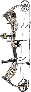 Bear Archery Adapt 2 Ready to Hunt Compound Bow Archery Set with Archery Accessories Including IMS V-Biscuit Rest, 4 Pin Sight, & Stabilizer, 24”- 31” Draw Length, Up to 320 FPS
