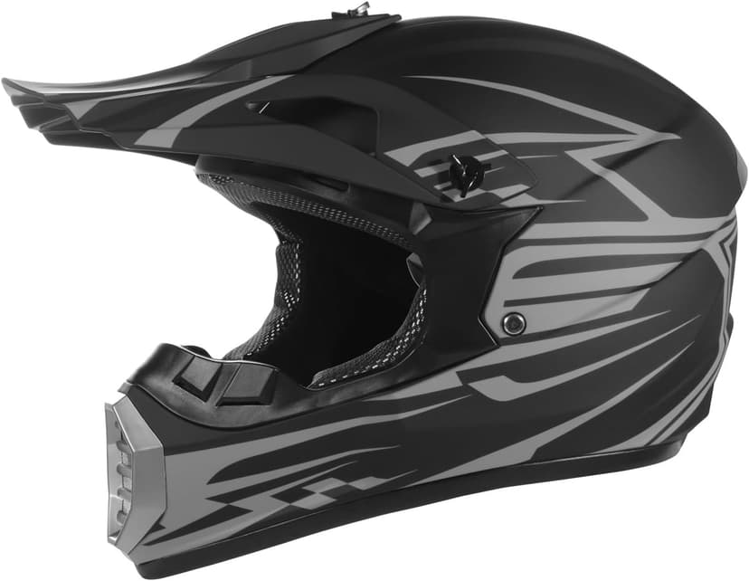 DOT Approved Youth Kids Motocross Helmet - Ultra-Lightweight Full Face Dirt Bike/ATV Helmet with Goggles, Gloves & Face Shield (4-Piece Set)
