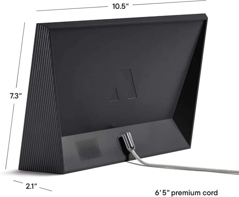 Aura Digital HD Picture Frame, Best Frame for Gifting, (10" - Carver Black Mat) B0GMKR3PJ7