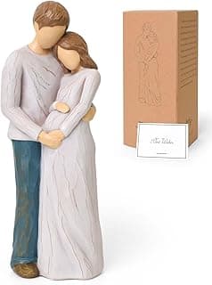 Sculpted Hand-Painted Pregnant figurine Pregnancy Gifts for Expecting Mom, Gender Reveal Gifts, Mom to Be Gift B0FMXRR8Z8