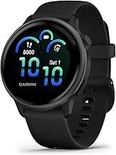 Garmin vívoactive® 6, Health and Fitness GPS Smartwatch, AMOLED Display, Up to 11 Days of Battery, Slate with Black Band