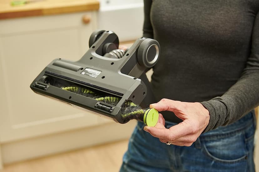 RYOBI 18 V ONE+ RSV18-0 Cordless Floor Vacuum Cleaner (30 AirWatt Suction Power, 820 l/min Airflow, 24 cm Wide Floor Nozzle, without Battery and Charger), Green